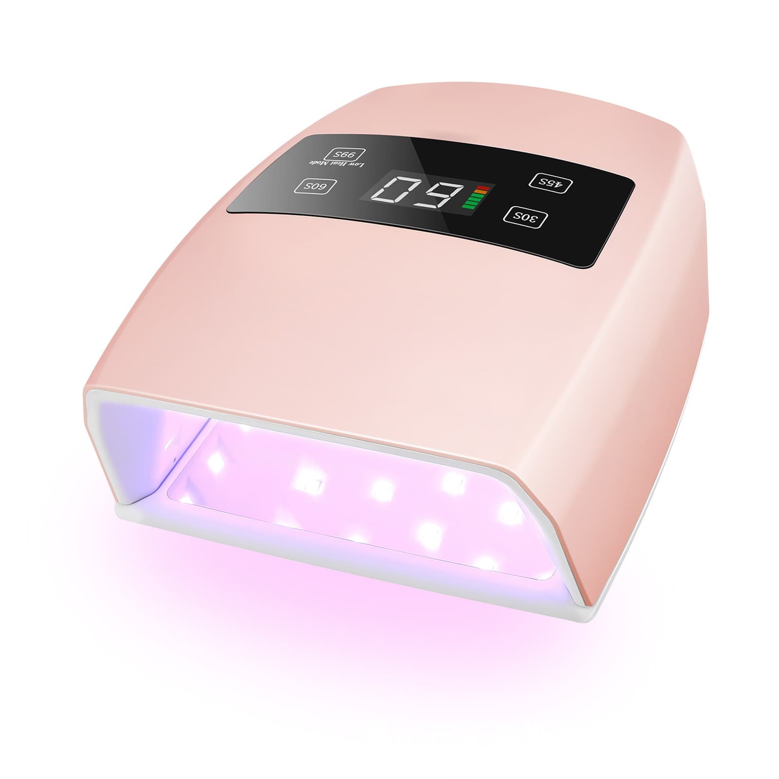 Professional UV LED Nail Lamp 96W Cordless Curing Gel Fast Nail Dryer